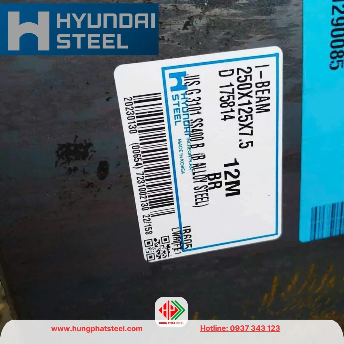 Thép hình I Hyundai (I-Beam)
