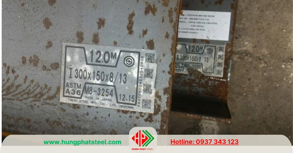 Thép hình I Nhật Bản (I-Beam made in Japan)