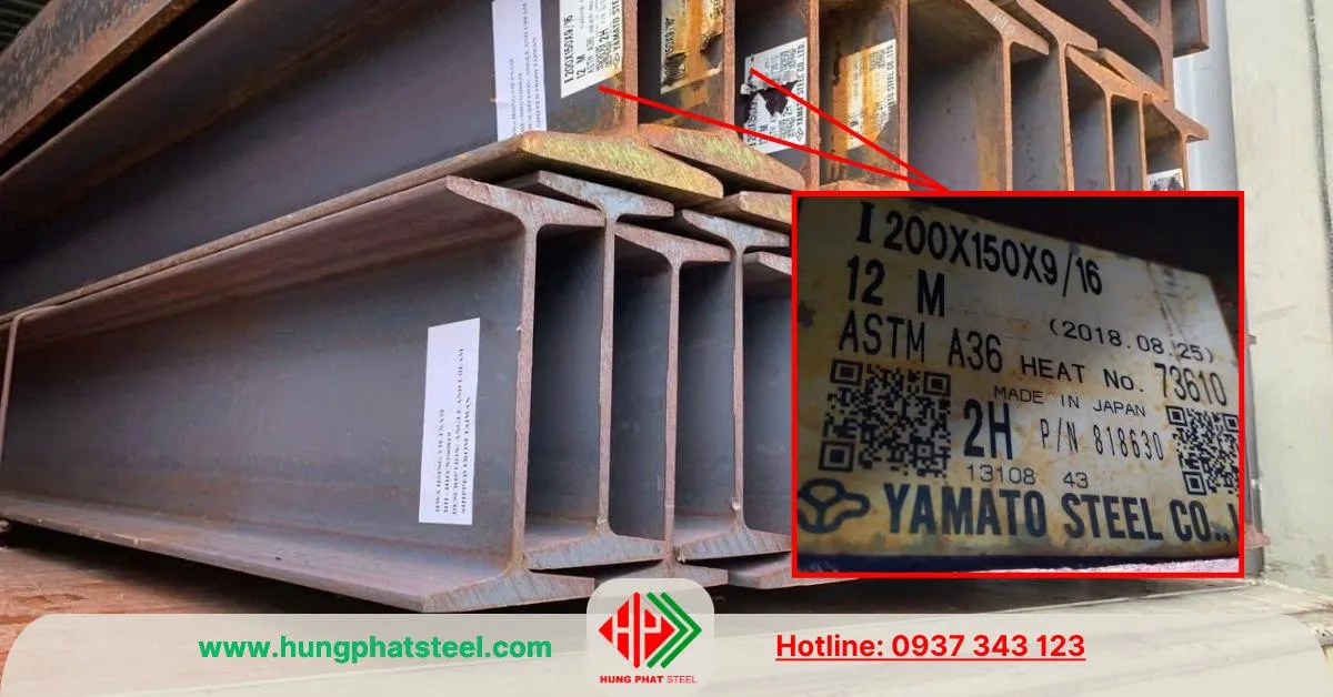 Thép hình I Nhật Bản (I-Beam made in Japan)