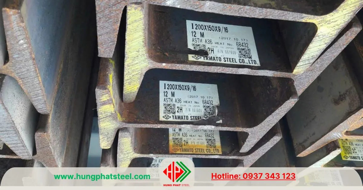 Thép hình I Nhật Bản (I-Beam made in Japan)