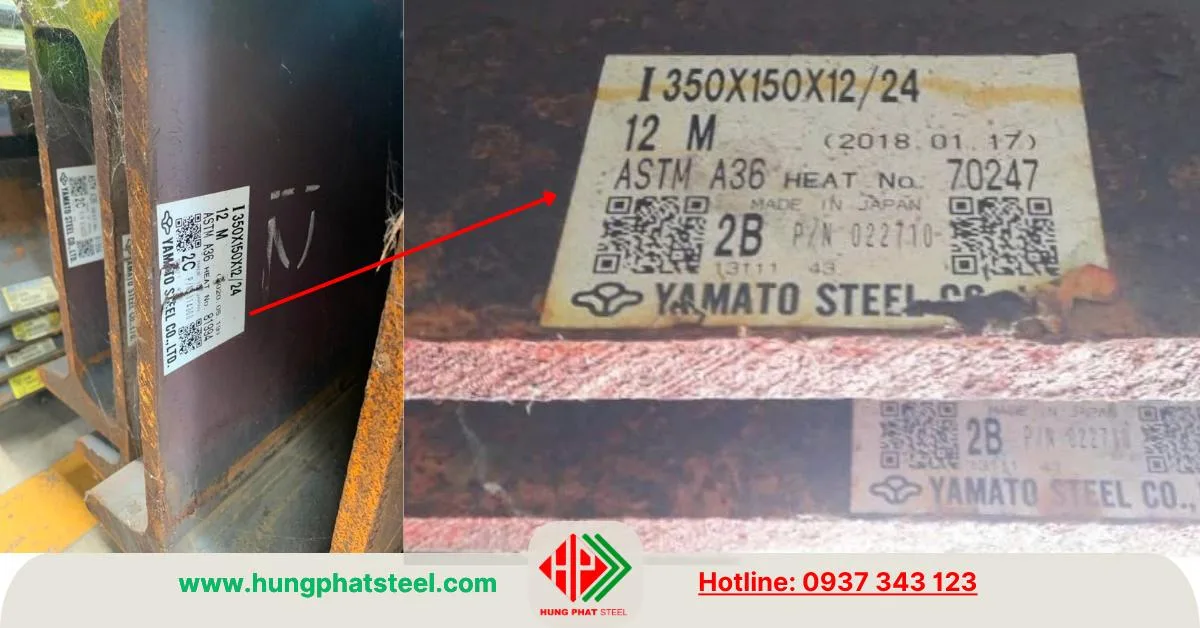 Thép hình I Nhật Bản (I-Beam made in Japan)