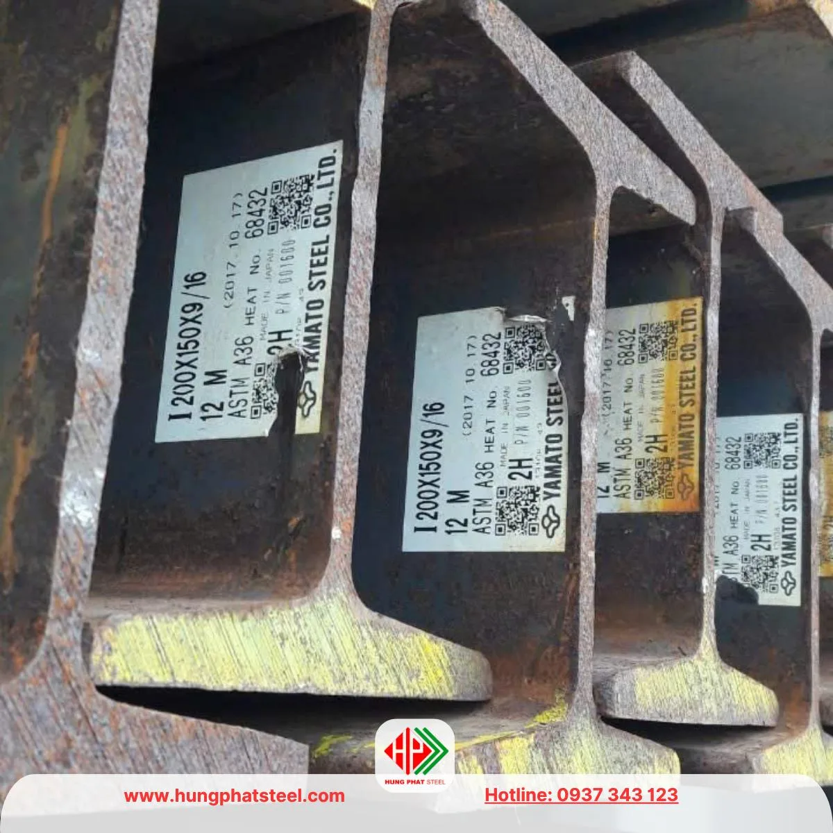 Thép hình I Nhật Bản (I-Beam made in Japan)