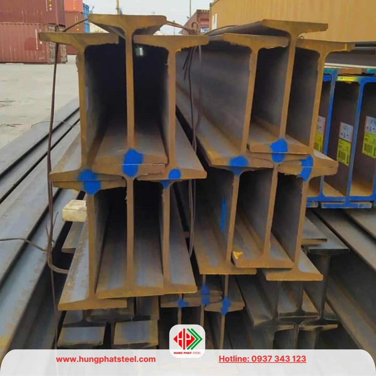 Thép hình I thương hiệu hyundai