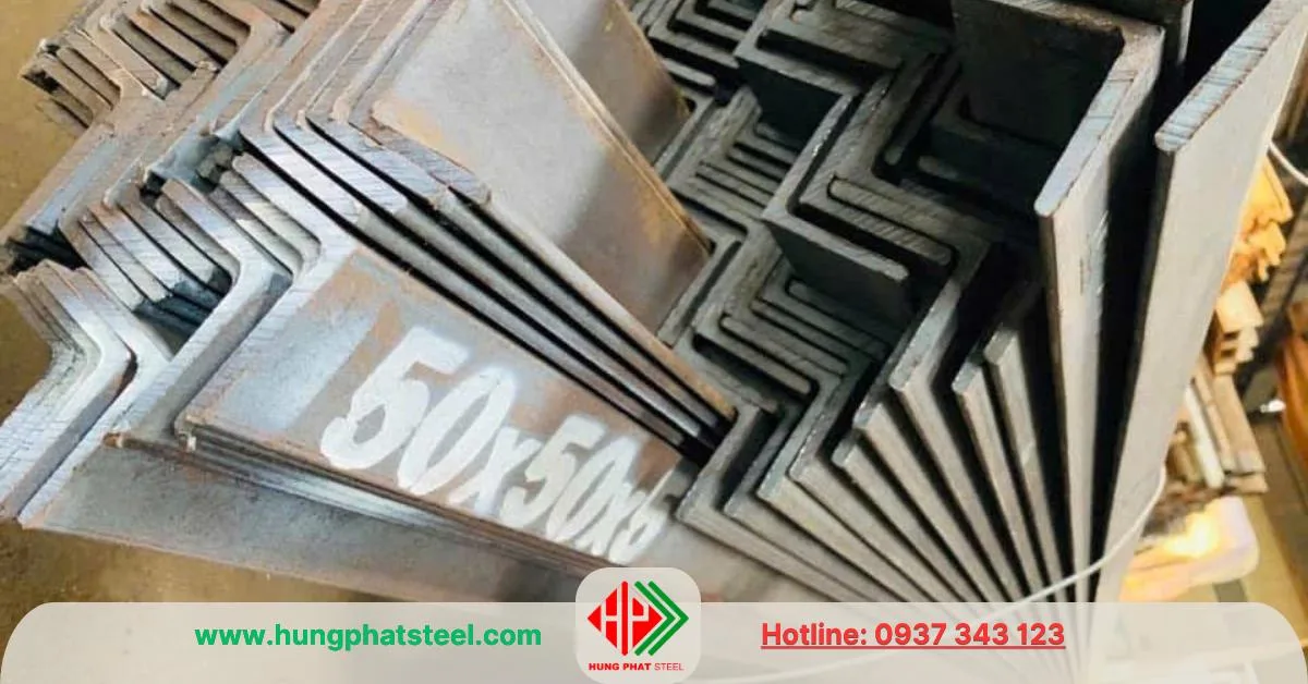 Thép hình V50x50 (Sắt V5x5ly)