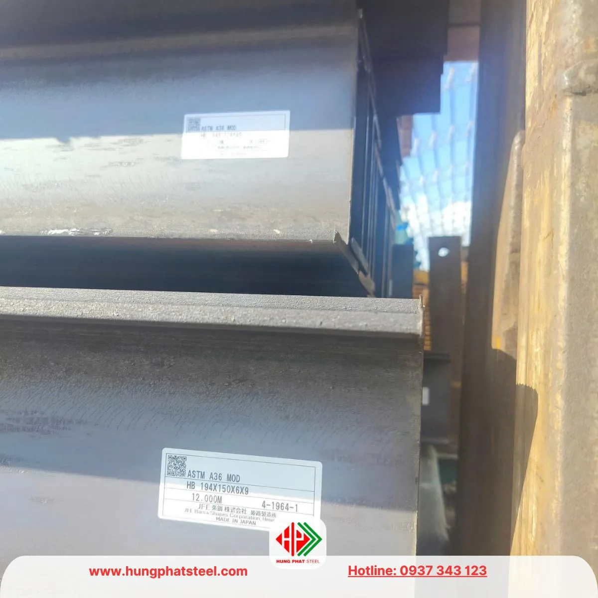 Thép hình i Nhật Bản (i Beam Made in Japan)