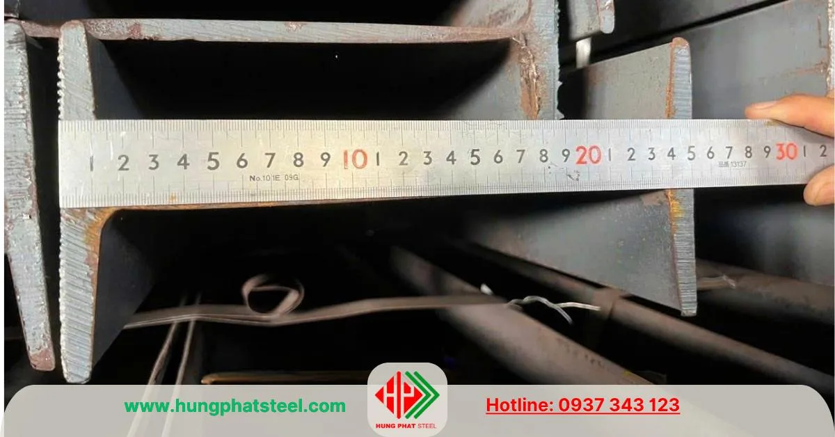 Thép hình i250 tại kho thép Hùng Phát