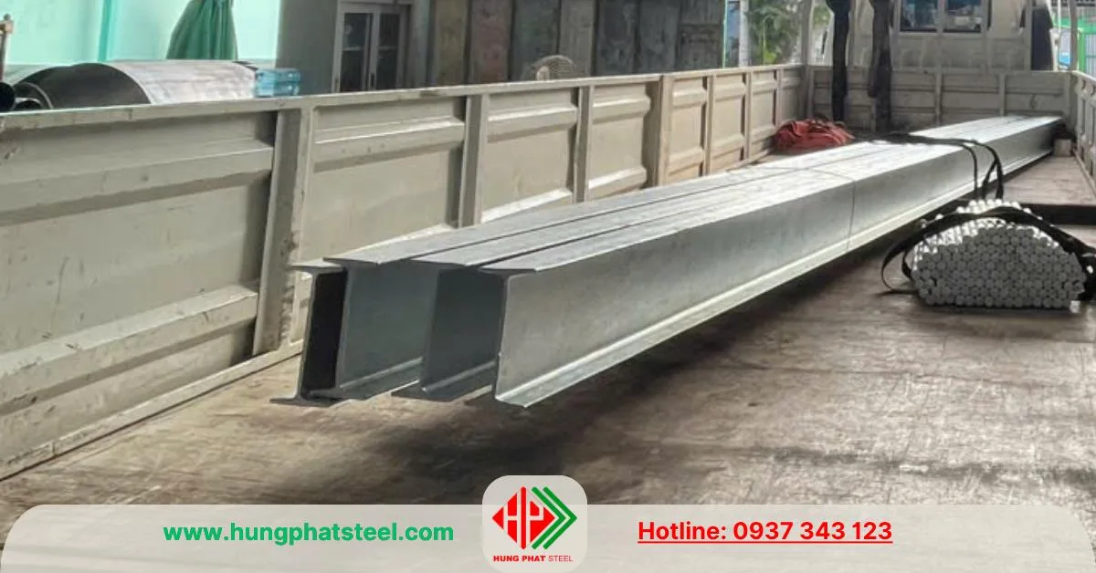 Thép hình i300 Posco mạ kẽm nhúng nóng