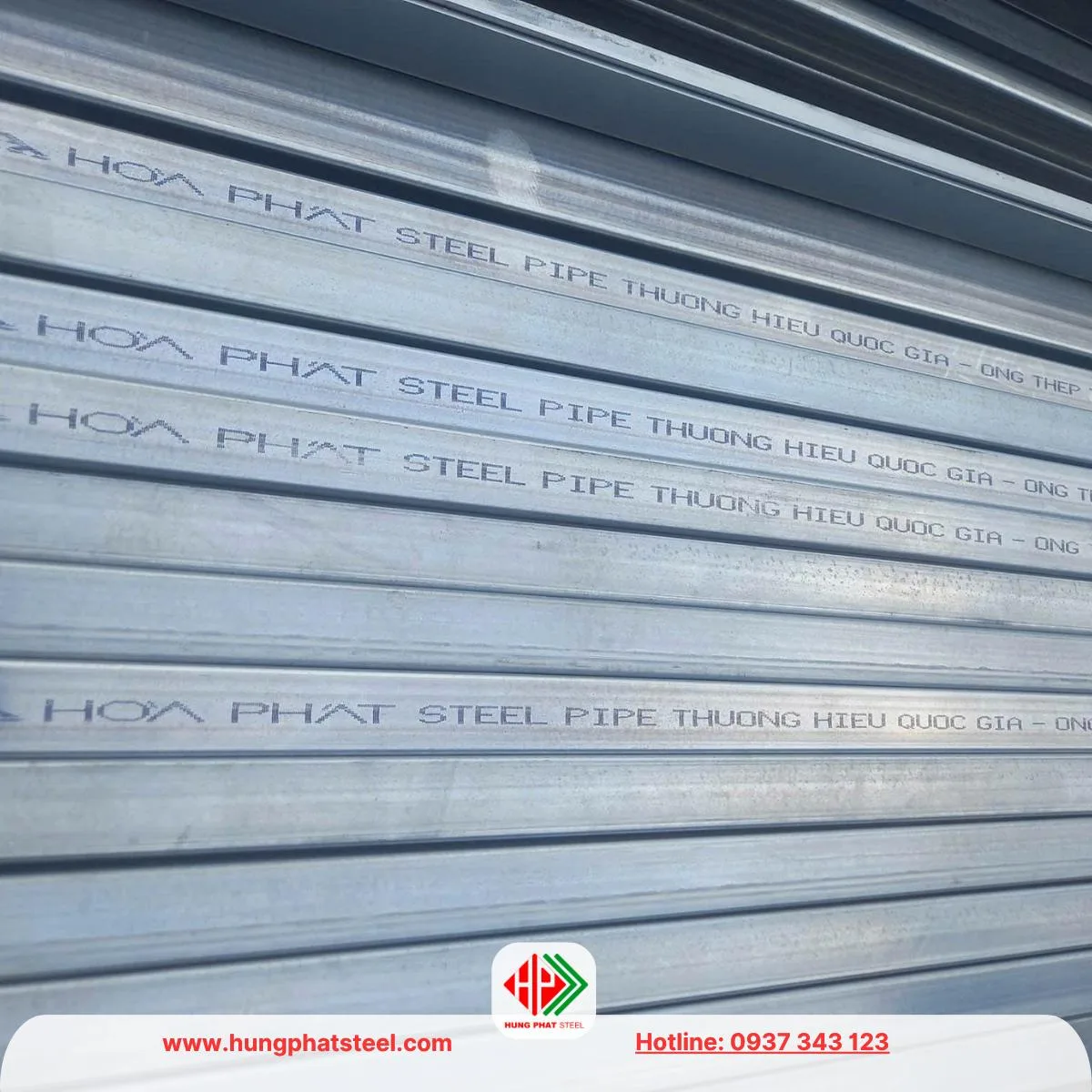 Thép hộp mạ kẽm Hòa Phát