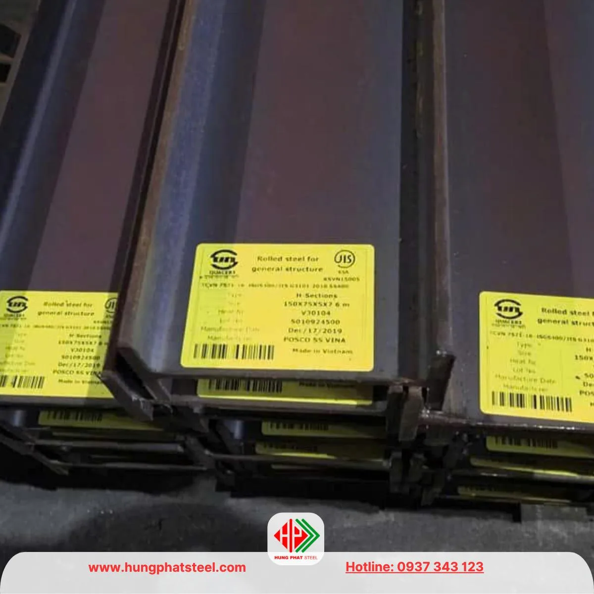 Thép i150x75 Posco