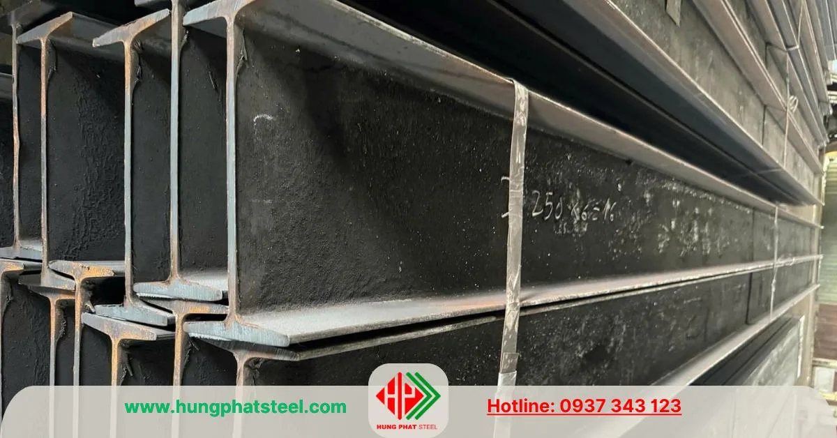 Thép i250 đen cán nóng