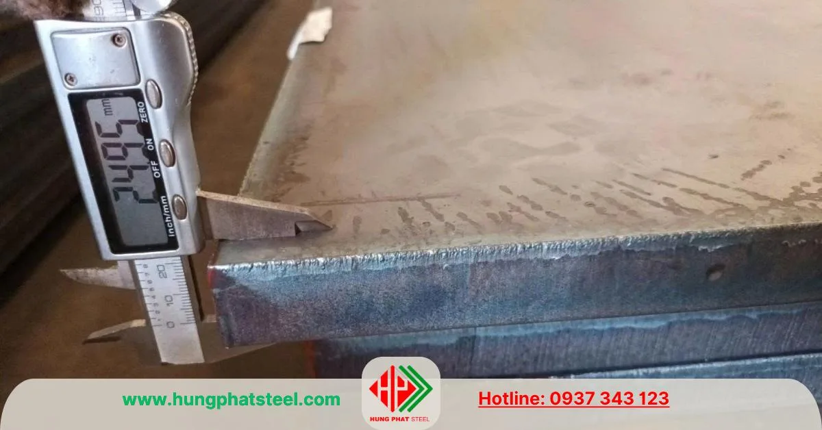 Thép tấm 25ly cán nóng