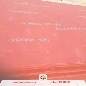 Thép tấm Hardox 400