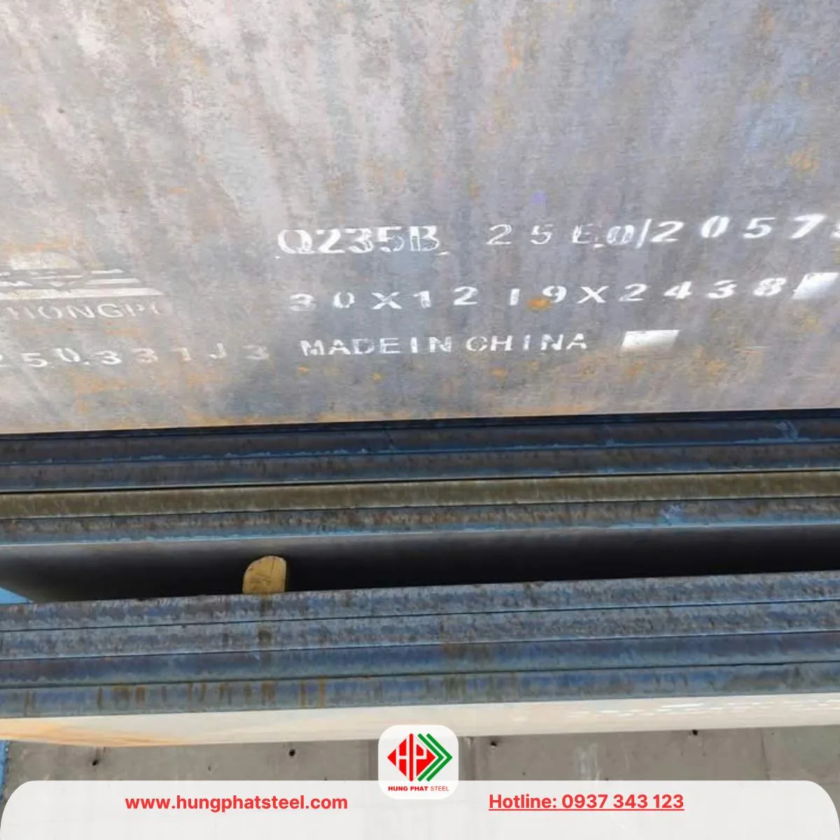 Thép tấm Q235 dày 30ly