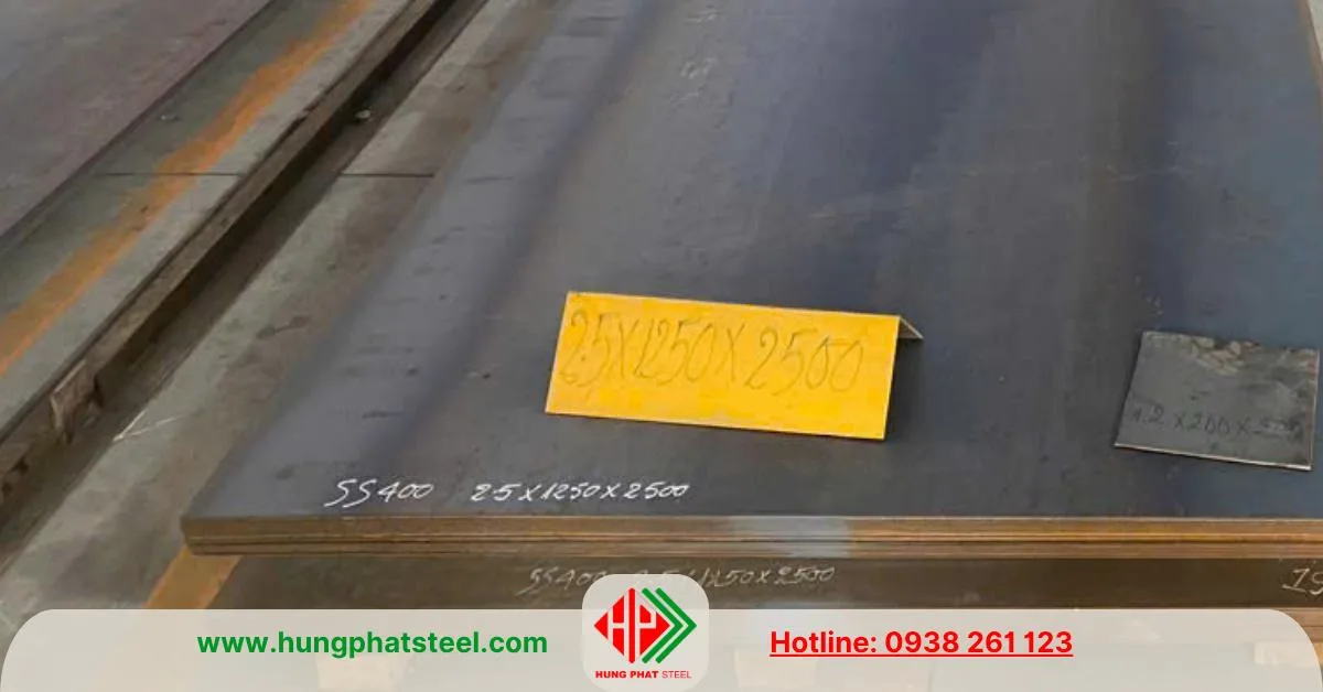 Thép tấm SS400 