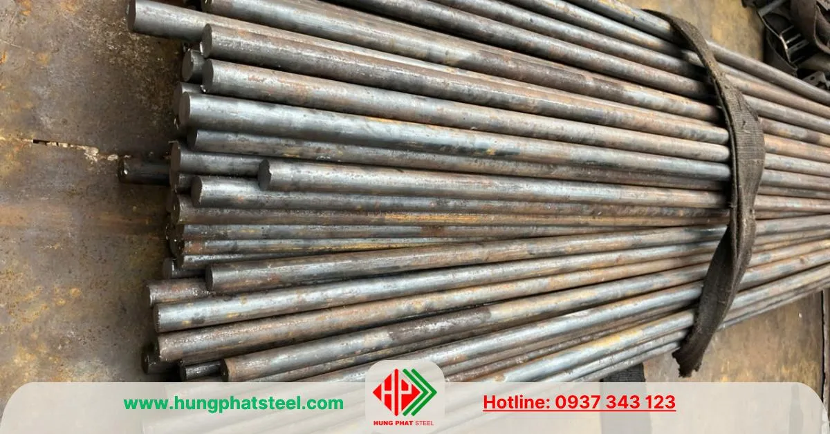 Thép tròn đặc phi 24 (Láp D24)