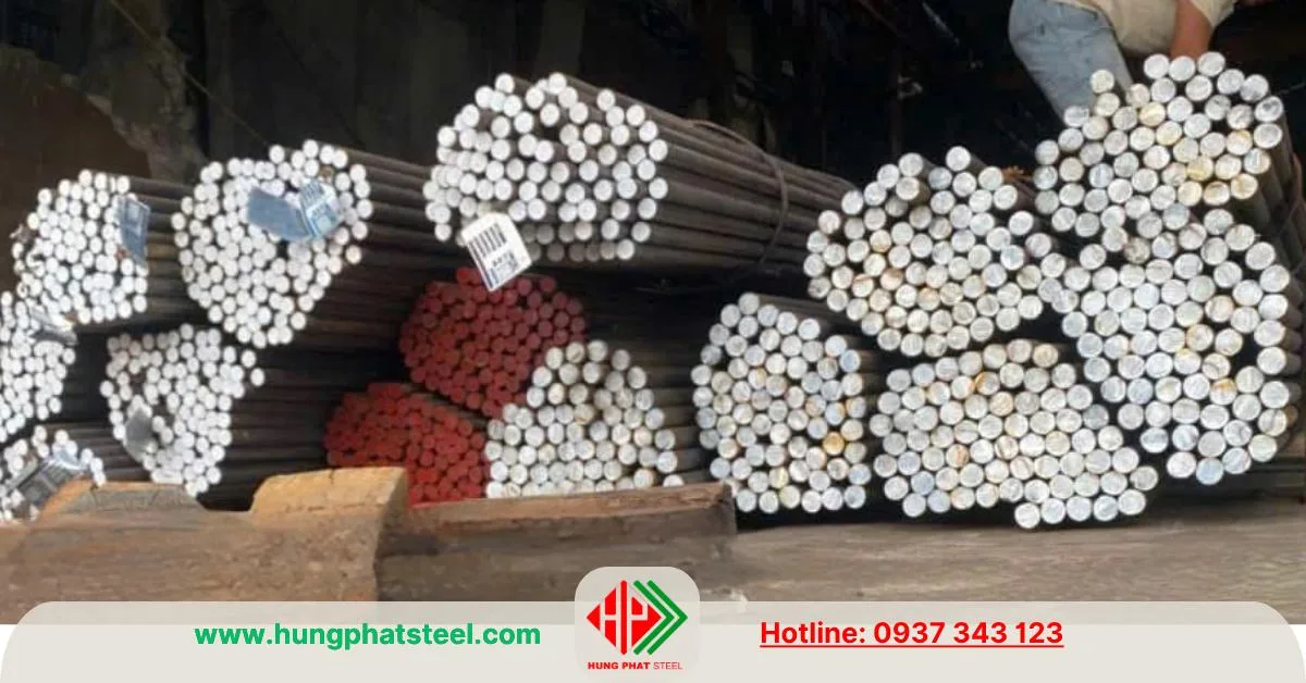 Thép tròn đặc phi 27 mác thép S45C