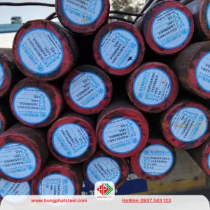 Thép tròn đặc phi 50 mác thép S45C