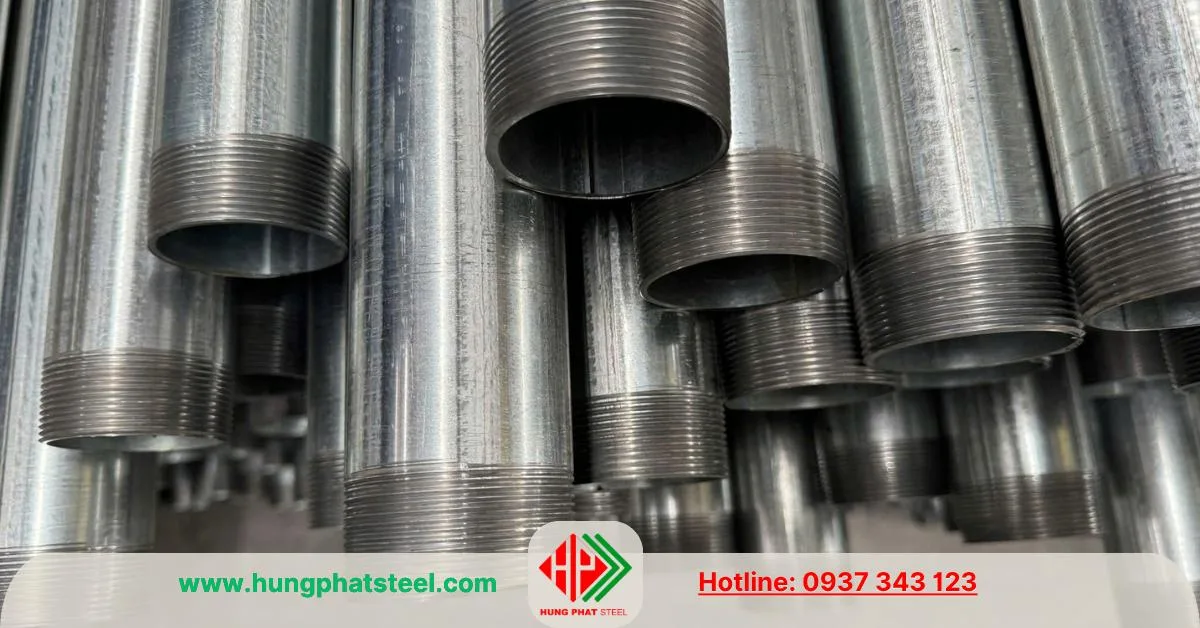 Tiện ren ống thép theo yêu cầu