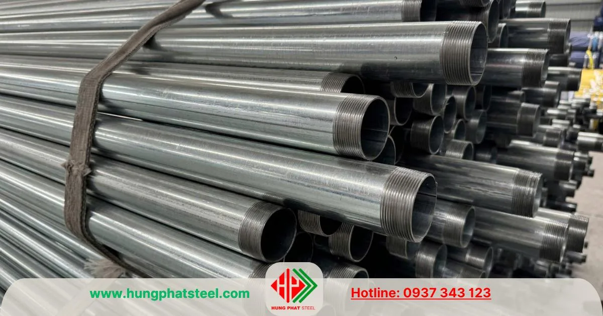 Tiện ren ống thép theo yêu cầu