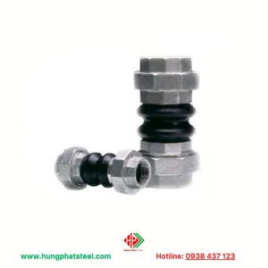 Khớp nối mềm cao su ren ngoài PN10/16