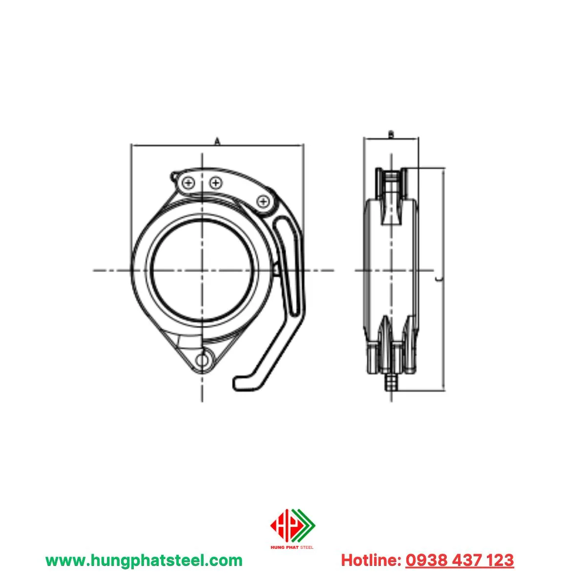 Khớp nối vặn tiêu chuẩn 3H - Hình ảnh 2