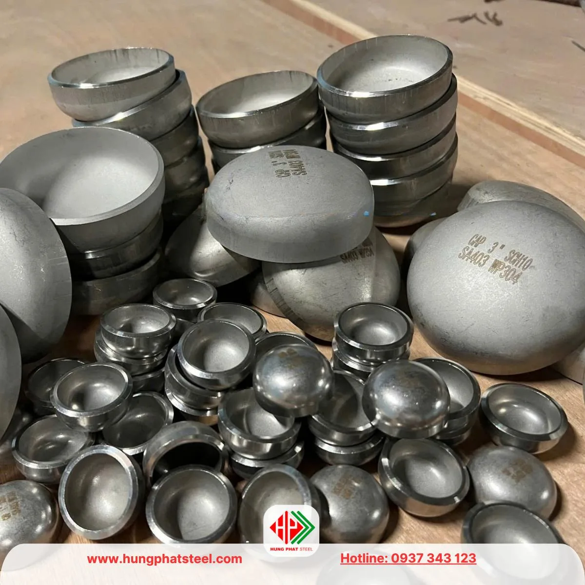 Chén hàn inox 304 (bịt chụp)