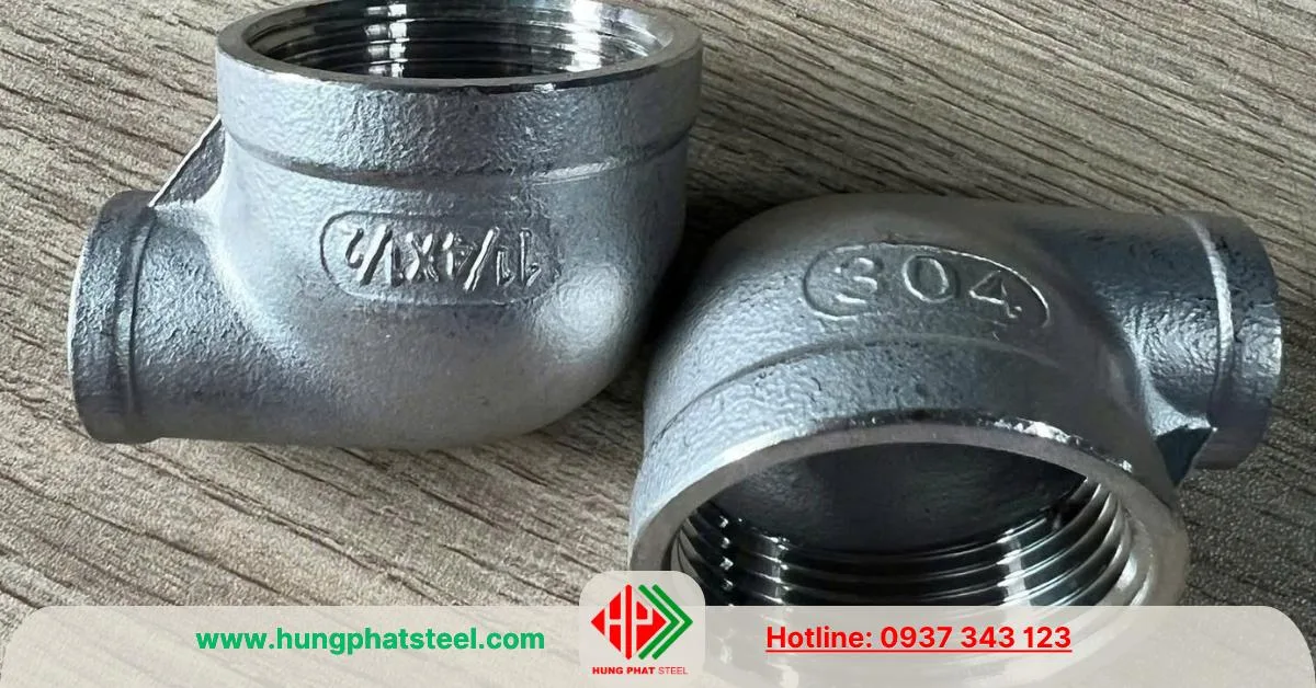 Co giảm ren inox 304 