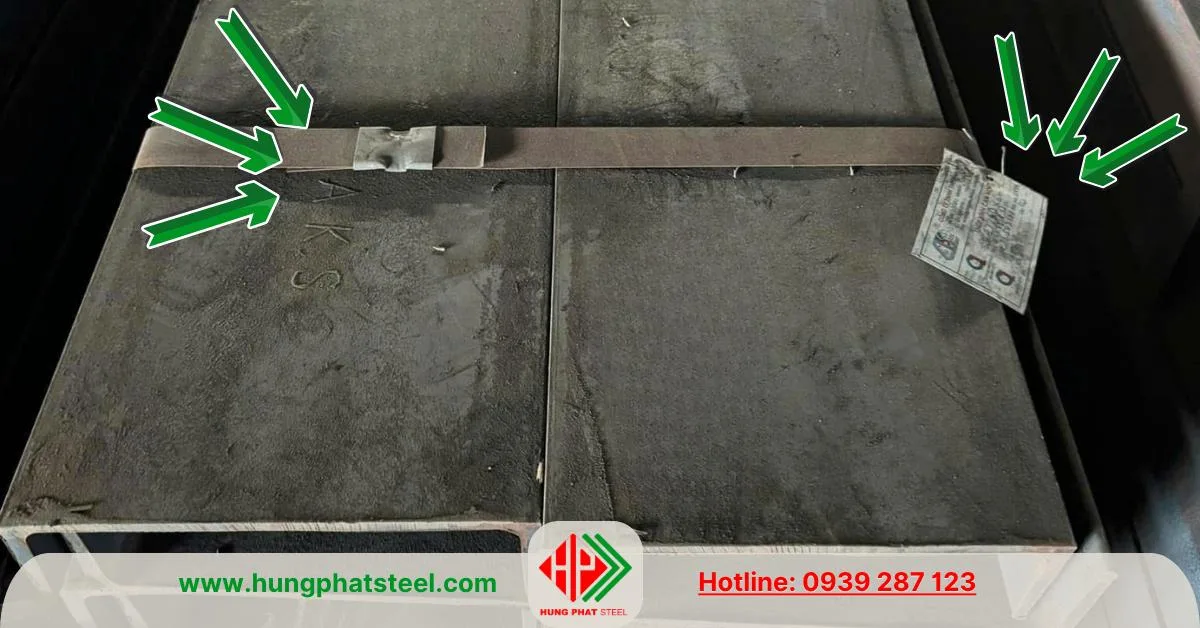 Đai bó và tem nhãn thép U An Khánh (AKS)