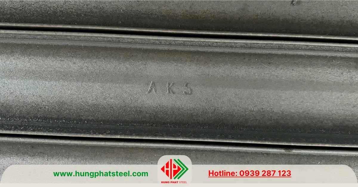 Logo nhận biết thép U của An Khánh (AKS)