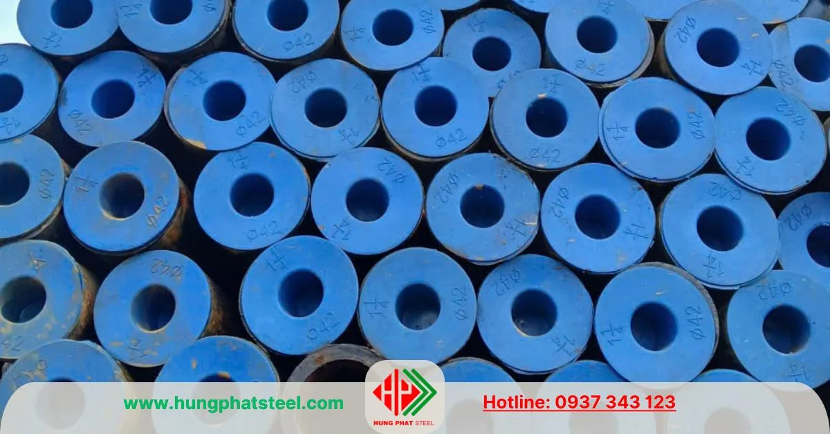 Ống thép đúc phi 42 