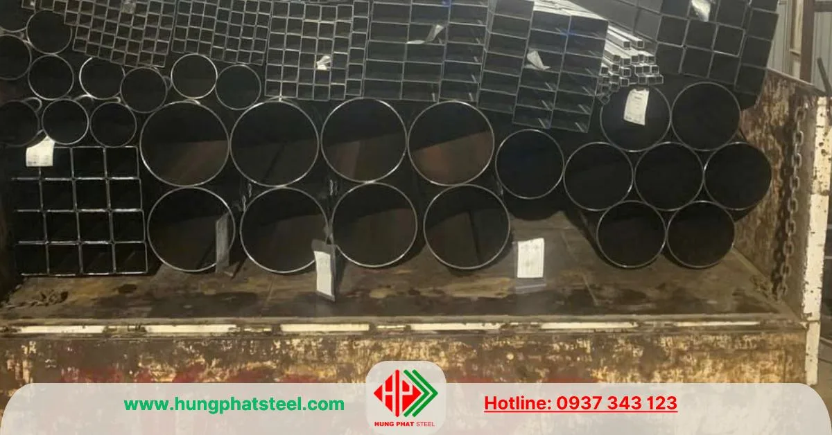 Ống thép hàn đen phi 273 Hòa Phát