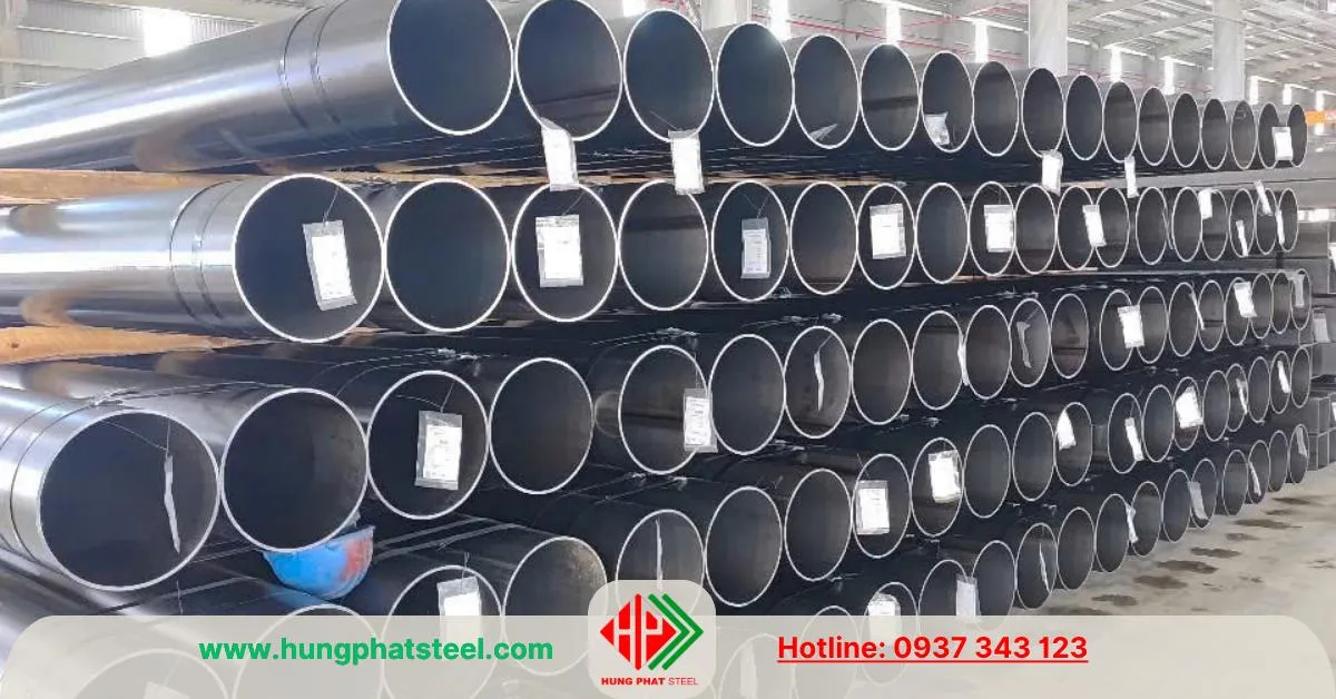 Ống thép hàn đen phi 273 Hòa Phát