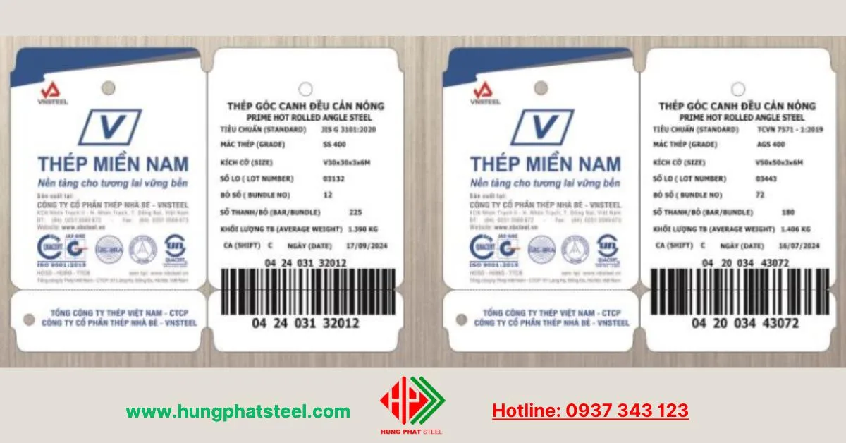 Tem nhãn thép V Nhà Bè