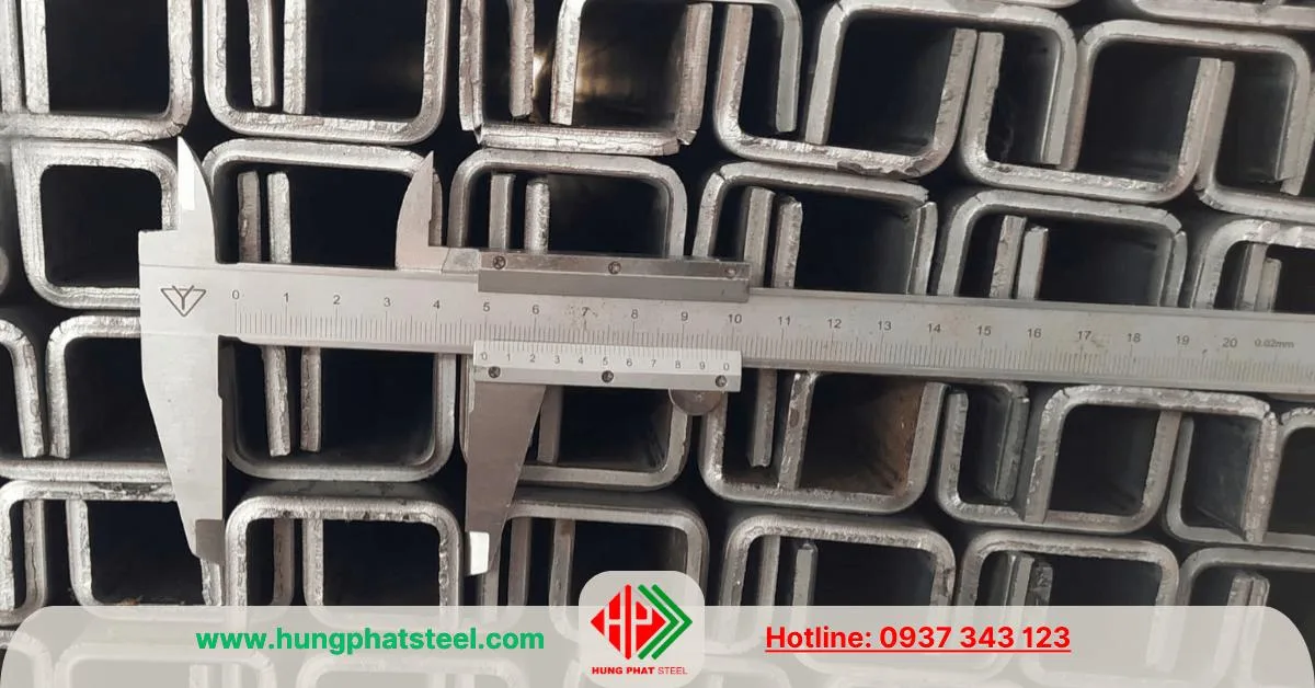 Thép U50 chấn từ thép tấm