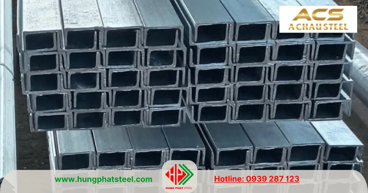 Thép U80 Á Châu mạ kẽm nhúng nóng