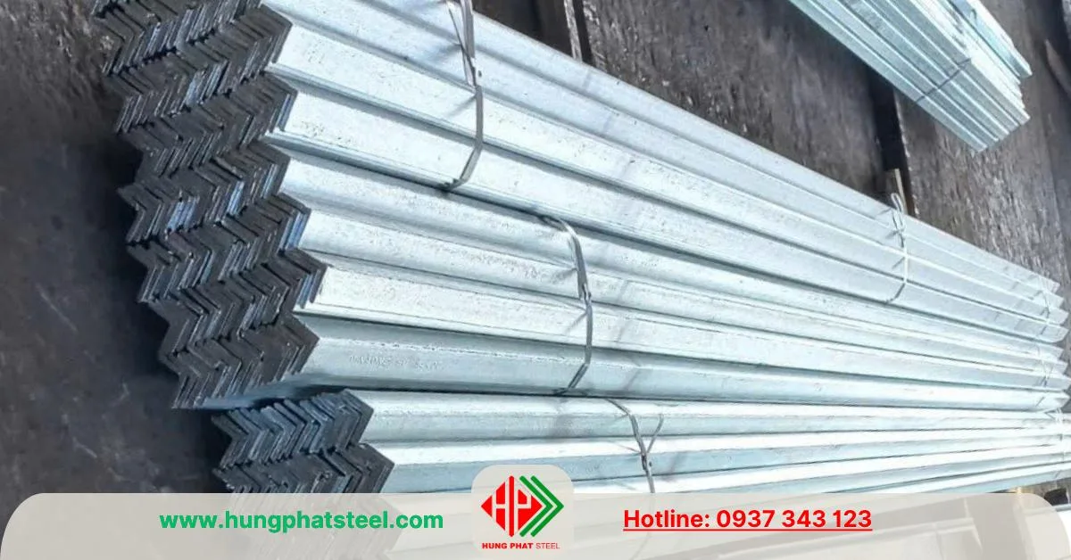 Thép V Á Châu mạ kẽm nhúng nóng