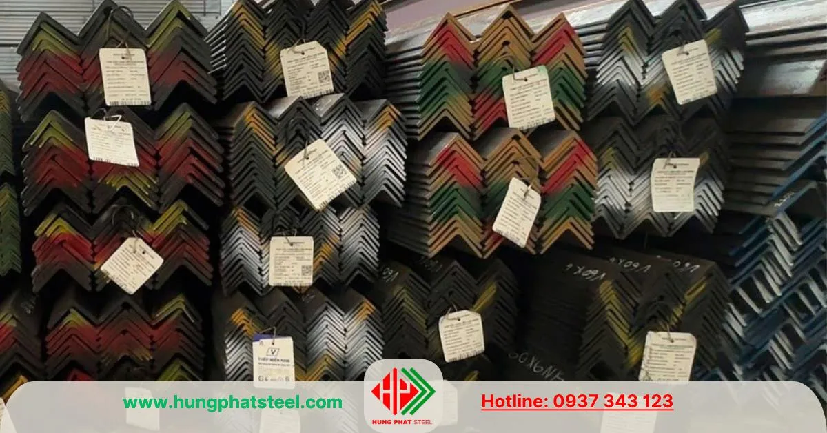 Thép V100 Nhà Bè (Sắt V100x100x10mm)