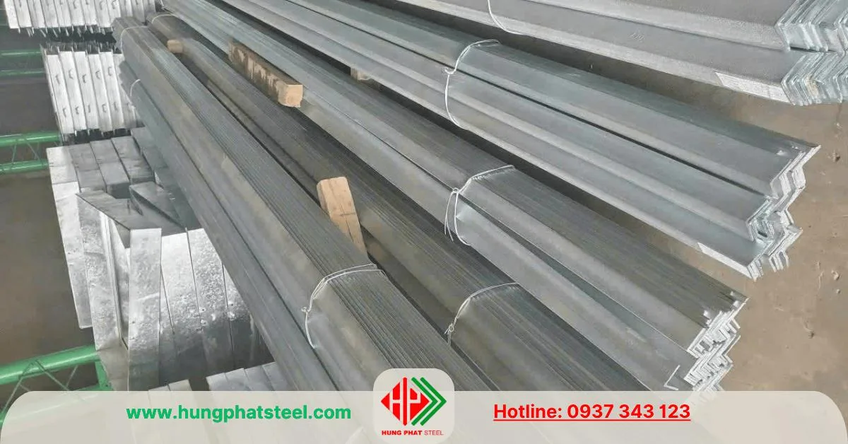 Thép V60 An Khánh mạ kẽm nhúng nóng