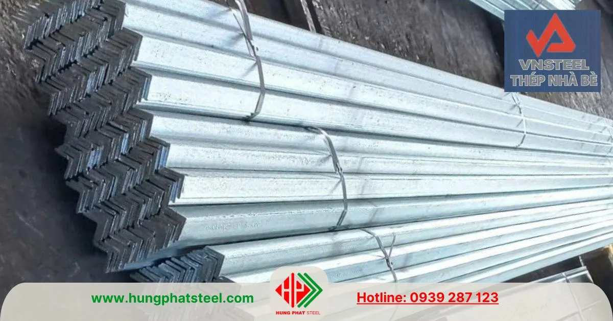 Thép V65 Nhà Bè mạ kẽm nhúng nóng