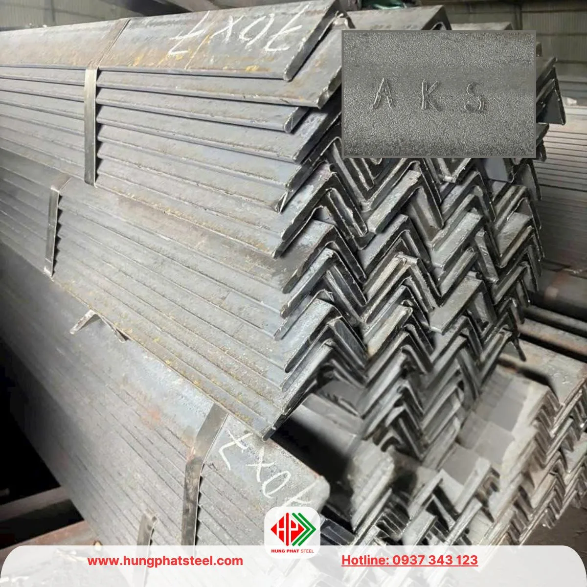 Thép V70 An Khánh dày 7ly