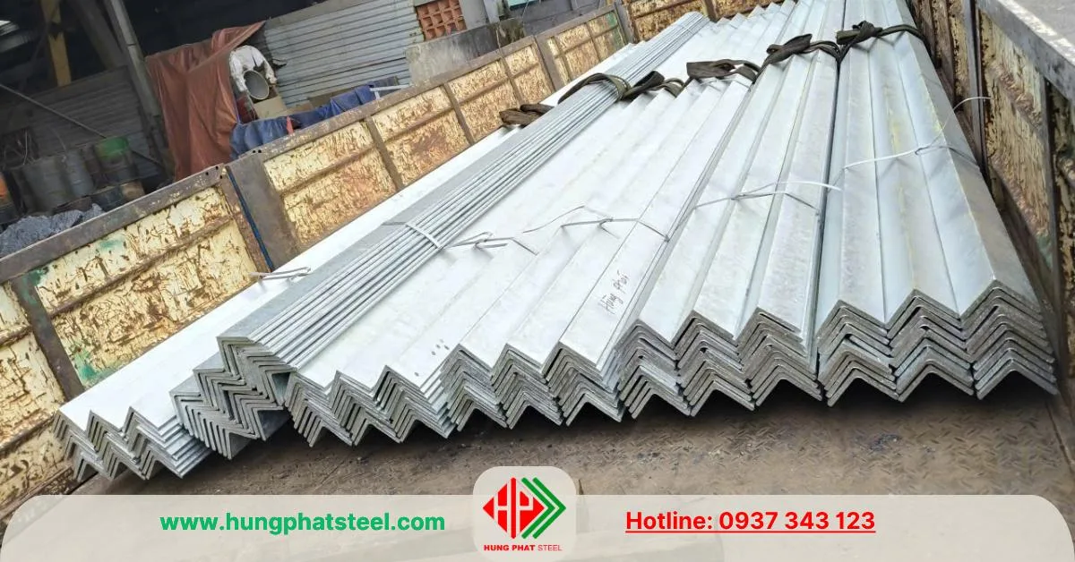 Thép V70 Nhà Bè mạ kẽm nhúng nóng