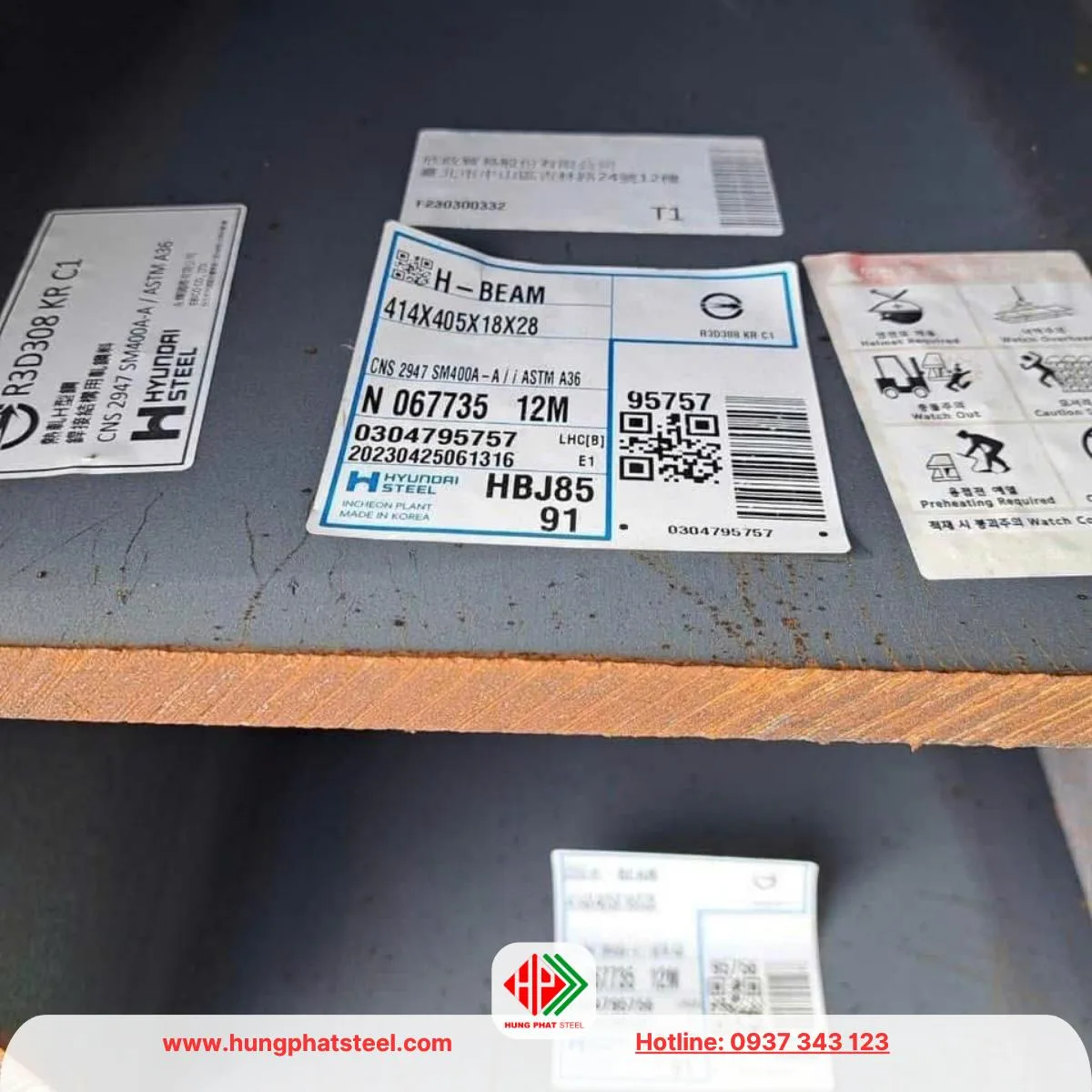 Thép hình H Hyundai