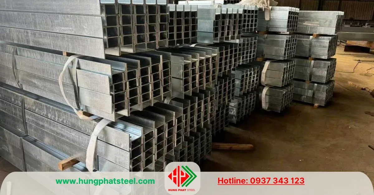 Thép hình H Trung Quốc mạ kẽm nhúng nóng từ 3-5 ngày