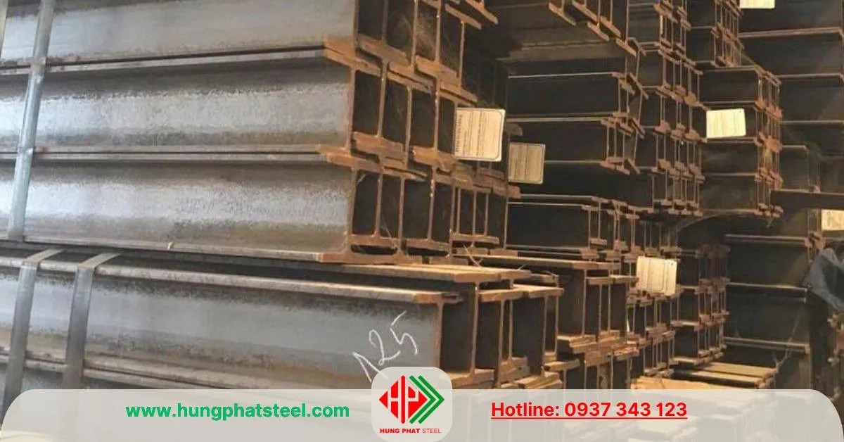 Thép hình H125 x 125 hàng nhập khẩu