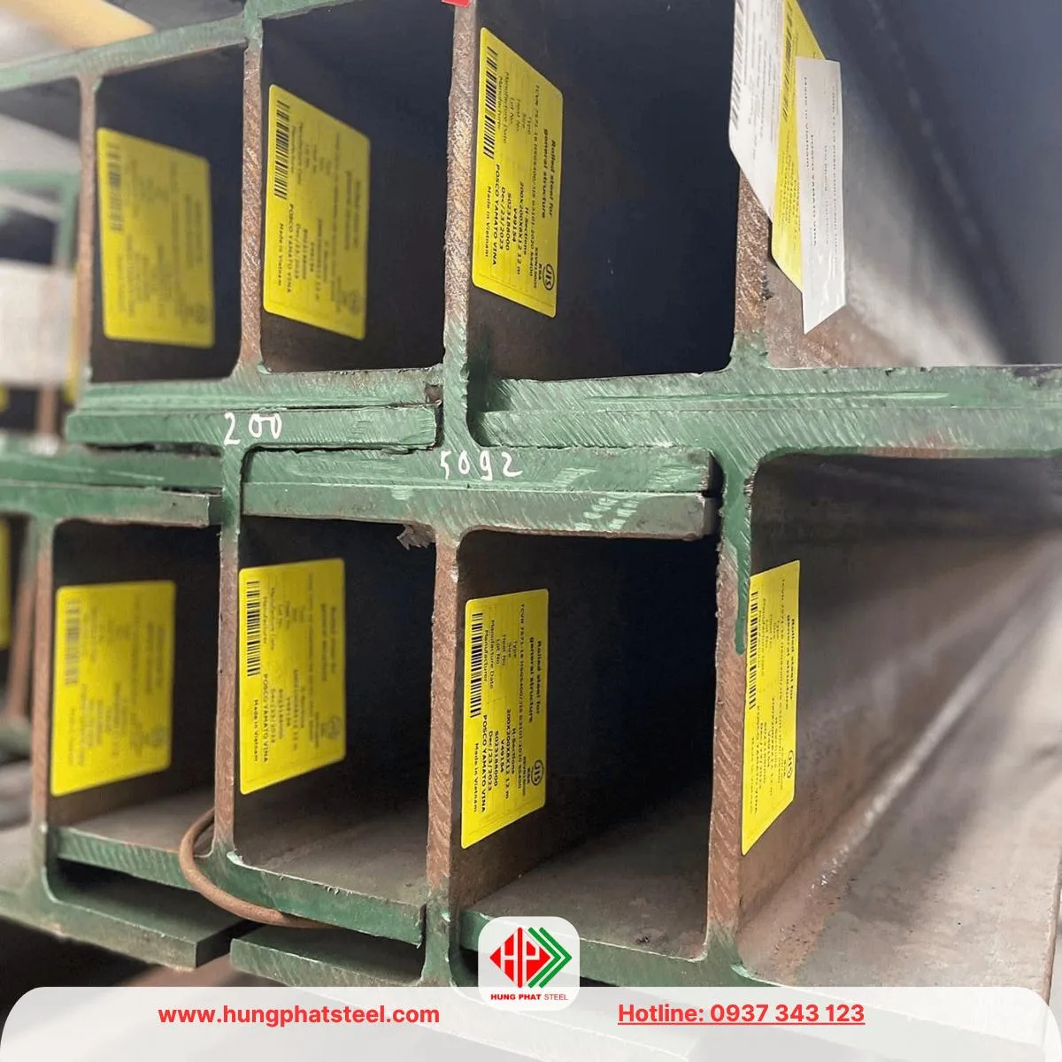 Thép hình H200 x 200 Posco
