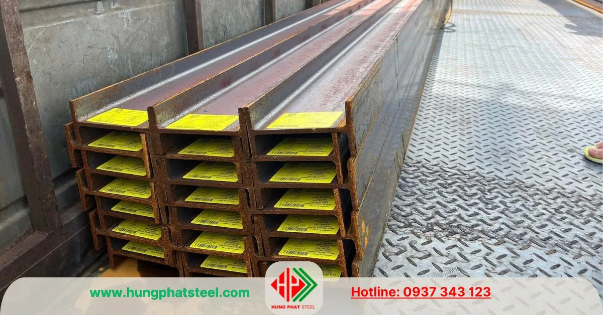 Thép hình I150 đen cán nóng