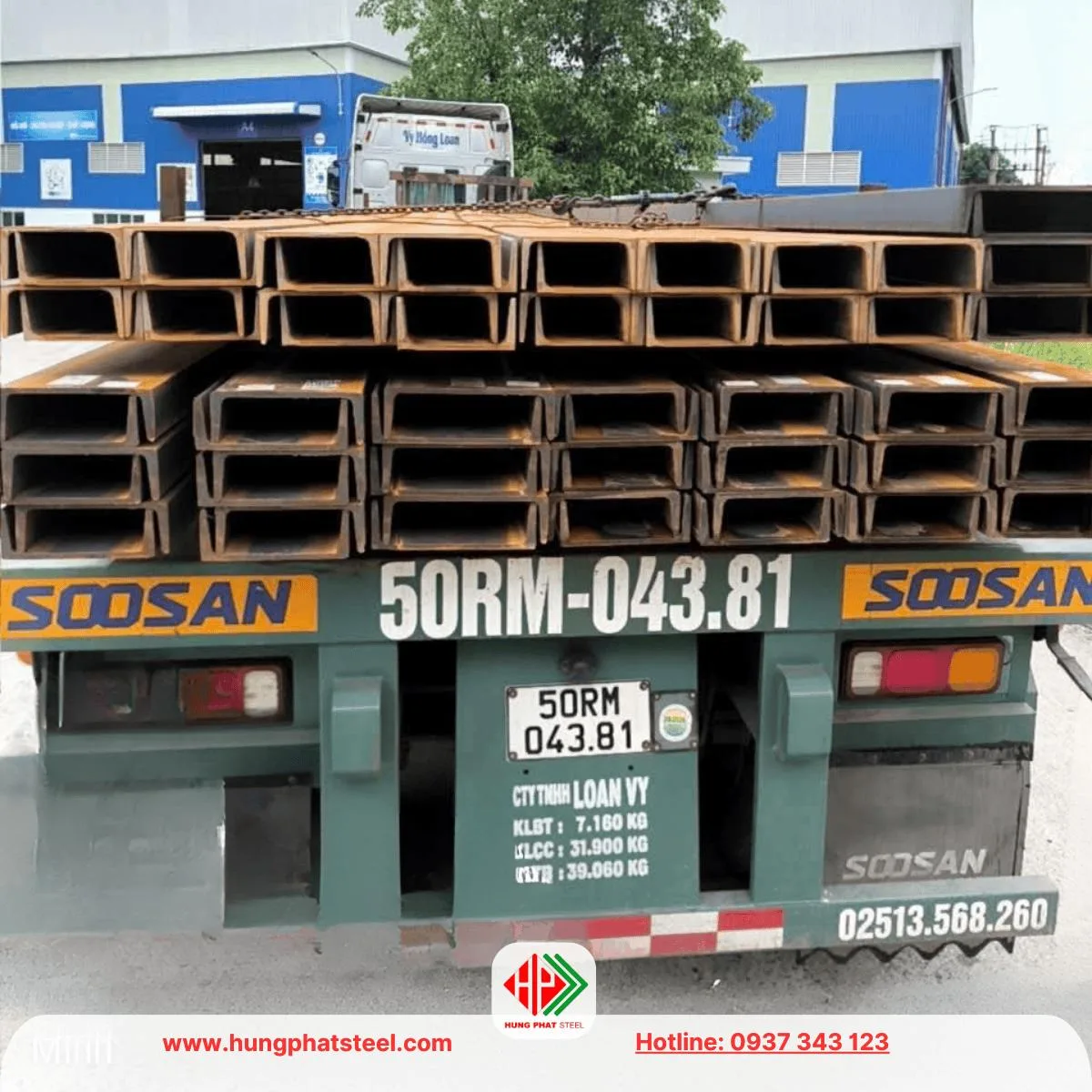 Thép hình U Nhật Bản