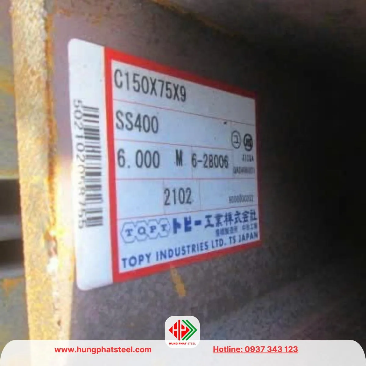 Thép Hình U Nhật Bản (U-Channel Made in Japan) - Hình ảnh 4