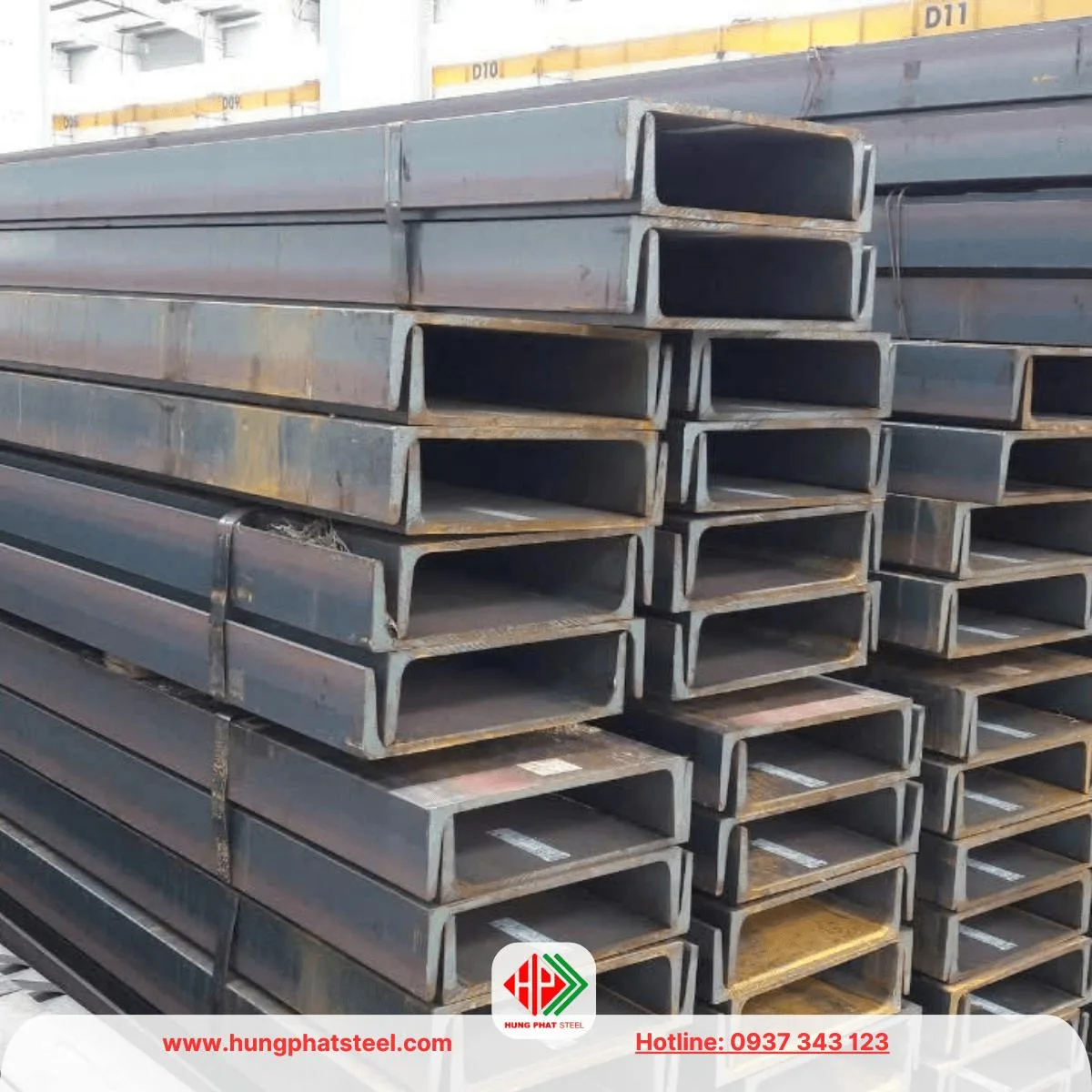 Thép hình U Nhật Bản