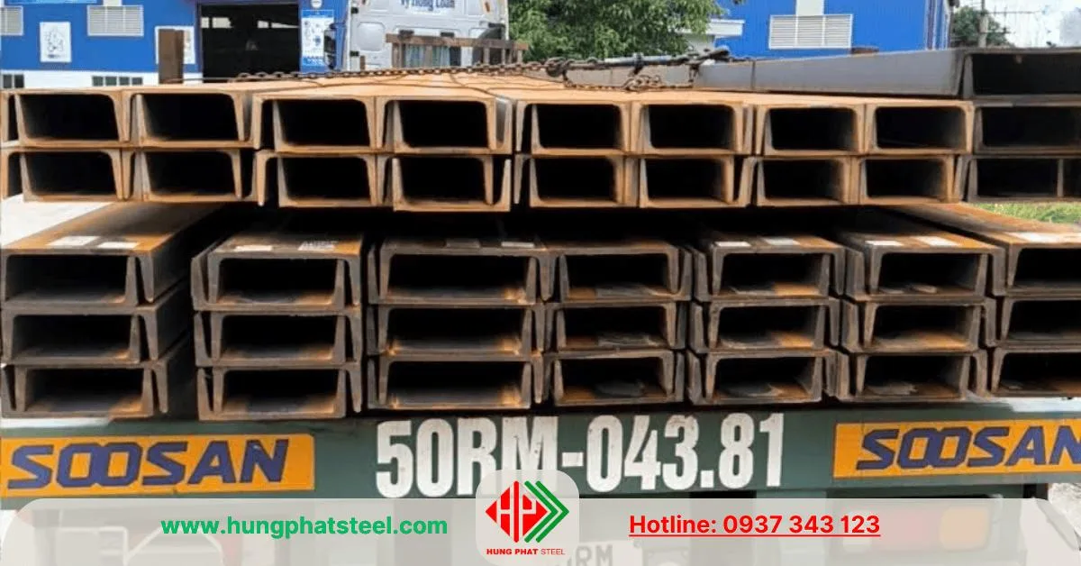 Thép hình U Nhật Bản